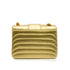VINTAGE CHANEL MADEMOISELLE MINI CHAIN SHOULDER BAG GOLD LAMB SKIN GOLD HARDWARE 90342588