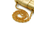 VINTAGE CHANEL MADEMOISELLE MINI CHAIN SHOULDER BAG GOLD LAMB SKIN GOLD HARDWARE 90342588