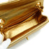 VINTAGE CHANEL MADEMOISELLE MINI CHAIN SHOULDER BAG GOLD LAMB SKIN GOLD HARDWARE 90342588