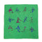 VINTAGE CHANEL MADEMOISELLE SCARF GREEN SILK 90322225