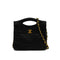 VINTAGE CHANEL MATELASSE 2WAY CHAIN HAND SHOULDER BAG BLACK LAMB SKIN GOLD HARDWARE 90344361