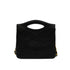 VINTAGE CHANEL MATELASSE 2WAY CHAIN HAND SHOULDER BAG BLACK LAMB SKIN GOLD HARDWARE 90344361