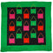 VINTAGE CHANEL SCARF MATELASSE BAG PATTERN GREEN SILK 90339114