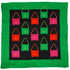 VINTAGE CHANEL SCARF MATELASSE BAG PATTERN GREEN SILK 90339114
