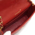 VINTAGE CHANEL MATELASSE BIG COCO CHAIN SHOULDER BAG RED LAMB SKIN GOLD HARDWARE 90319986