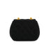 VINTAGE CHANEL MATELASSE BIJOU CHAIN SHOULDER BAG BLACK SATIN GOLD HARDWARE 90343970