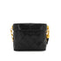 VINTAGE CHANEL MATELASSE BIJOU CHAIN SHOULDER BAG FRINGE BLACK LAMB SKIN GOLD HARDWARE 90327884