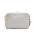 VINTAGE CHANEL MATELASSE BIJOU CHAIN SHOULDER BAG FRINGE WHITE LAMB SKIN GOLD HARDWARE 90342414