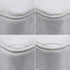VINTAGE CHANEL MATELASSE BIJOU CHAIN SHOULDER BAG FRINGE WHITE LAMB SKIN GOLD HARDWARE 90342414