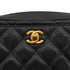 VINTAGE CHANEL MATELASSE CAMERA CHAIN SHOULDER BAG BLACK CAVIAR SKIN GOLD HARDWARE 90339653