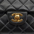 VINTAGE CHANEL MATELASSE 25 CHAIN BACKPACK BAG BLACK LAMB SKIN GOLD HARDWARE 90335586