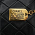 VINTAGE CHANEL MATELASSE CHAIN HAND SHOULDER BAG BLACK LAMB SKIN GOLD HARDWARE 90335295