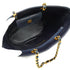 VINTAGE CHANEL MATELASSE CHAIN HAND BAG NAVY LAMB SKIN 90335499