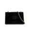 VINTAGE CHANEL MATELASSE CHAIN SHOULDER BAG BALCK SUEDE GOLD HARDWARE 90324286