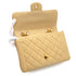 VINTAGE CHANEL MATELASSE CHAIN SHOULDER BAG BEIGE LAMB SKIN GOLD HARDWARE 90314319