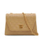 VINTAGE CHANEL MATELASSE CHAIN SHOULDER BAG BEIGE LAMB SKIN GOLD HARDWARE 90343924
