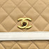VINTAGE CHANEL MATELASSE CHAIN SHOULDER BAG BEIGE WHITE LAMB SKIN 90322795