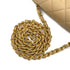 VINTAGE CHANEL MATELASSE CHAIN SHOULDER BAG BEIGE WHITE LAMB SKIN 90322795