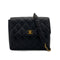 VINTAGE CHANEL MATELASSE CHAIN SHOULDER BAG BLACK CAVIAR SKIN GOLD HARDWARE 90324766