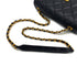 VINTAGE CHANEL MATELASSE CHAIN SHOULDER BAG BLACK CAVIAR SKIN GOLD HARDWARE 90324766