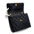 VINTAGE CHANEL MATELASSE CHAIN SHOULDER BAG BLACK CAVIAR SKIN GOLD HARDWARE 90324766