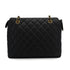 VINTAGE CHANEL MATELASSE CHAIN SHOULDER BAG BLACK CAVIAR SKIN GOLD HARDWARE 90330955