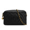 VINTAGE CHANEL MATELASSE CHAIN SHOULDER BAG BLACK CAVIAR SKIN GOLD HARDWARE 90331246