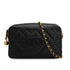 VINTAGE CHANEL MATELASSE CHAIN SHOULDER BAG BLACK CAVIAR SKIN GOLD HARDWARE 90331246