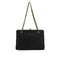 VINTAGE CHANEL MATELASSE CHAIN SHOULDER BAG BLACK CAVIAR SKIN GOLD HARDWARE 90335292