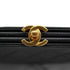 VINTAGE CHANEL MATELASSE CHAIN SHOULDER BAG BLACK CAVIAR SKIN GOLD HARDWARE 90335292