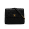 VINTAGE CHANEL MATELASSE CHAIN SHOULDER BAG BLACK CAVIAR SKIN GOLD HARDWARE 90340499