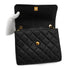VINTAGE CHANEL MATELASSE CHAIN SHOULDER BAG BLACK CAVIAR SKIN GOLD HARDWARE 90340499