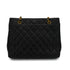 VINTAGE CHANEL MATELASSE CHAIN SHOULDER BAG BLACK CAVIAR SKIN GOLD HARDWARE 90347770