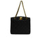 VINTAGE CHANEL MATELASSE CHAIN SHOULDER BAG BLACK CAVIAR SKIN GOLD HARDWARE 90348229