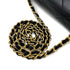 VINTAGE CHANEL MATELASSE CHAIN SHOULDER BAG BLACK LAMB SKIN GOLD HARDWARE 90321158