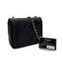 VINTAGE CHANEL MATELASSE CHAIN SHOULDER BAG BLACK LAMB SKIN GOLD HARDWARE 90321158