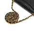 VINTAGE CHANEL MATELASSE CHAIN SHOULDER BAG BLACK LAMB SKIN GOLD HARDWARE 90330954