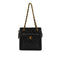 VINTAGE CHANEL MATELASSE CHAIN SHOULDER BAG BLACK LAMB SKIN GOLD HARDWARE 90334155