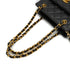 VINTAGE CHANEL MATELASSE CHAIN SHOULDER BAG BLACK LAMB SKIN GOLD HARDWARE 90334155