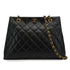 VINTAGE CHANEL MATELASSE CHAIN SHOULDER BAG BLACK LAMB SKIN GOLD HARDWARE 90340150