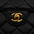 VINTAGE CHANEL MATELASSE CHAIN SHOULDER BAG BLACK LAMB SKIN GOLD HARDWARE 90340386