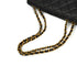 VINTAGE CHANEL MATELASSE CHAIN SHOULDER BAG BLACK LAMB SKIN GOLD HARDWARE 90340386