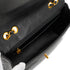 VINTAGE CHANEL MATELASSE CHAIN SHOULDER BAG BLACK LAMB SKIN GOLD HARDWARE 90340386