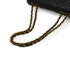 VINTAGE CHANEL MATELASSE CHAIN SHOULDER BAG BLACK LAMB SKIN GOLD HARDWARE 90343952