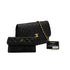 VINTAGE CHANEL MATELASSE CHAIN SHOULDER BAG BLACK LAMB SKIN GOLD HARDWARE 90349264