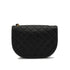 VINTAGE CHANEL MATELASSE CHAIN SHOULDER BAG BLACK LAMB SKIN GOLD HARDWARE 90349835