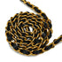 VINTAGE CHANEL MATELASSE CHAIN SHOULDER BAG BLACK LAMB SKIN GOLD HARDWARE 90326745