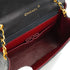 VINTAGE CHANEL MATELASSE CHAIN SHOULDER BAG BLACK LAMB SKIN GOLD HARDWARE 90326745