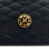 VINTAGE CHANEL MATELASSE CHAIN SHOULDER BAG BLACK SATIN GOLD HARDWARE 90327392