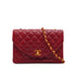 VINTAGE CHANEL MATELASSE CHAIN SHOULDER BAG BORDEAUX LAMB SKIN GOLD HARDWARE 90338306